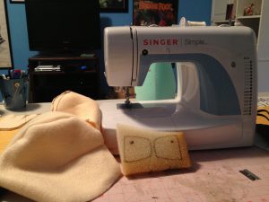 Sewing machine use