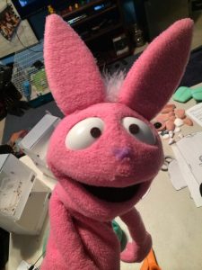 Bunny puppet rebuild