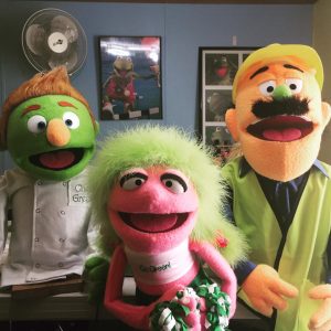 Team Green World puppets