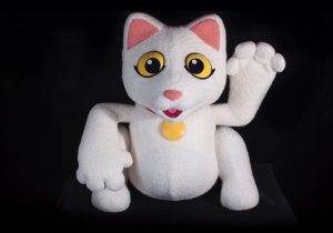 Michael Harrison Cat Puppet
