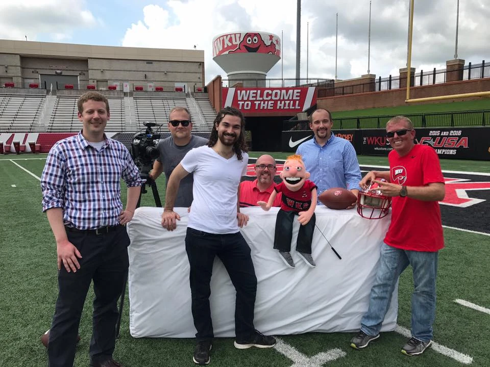 Lil' Trent WKU Football Action