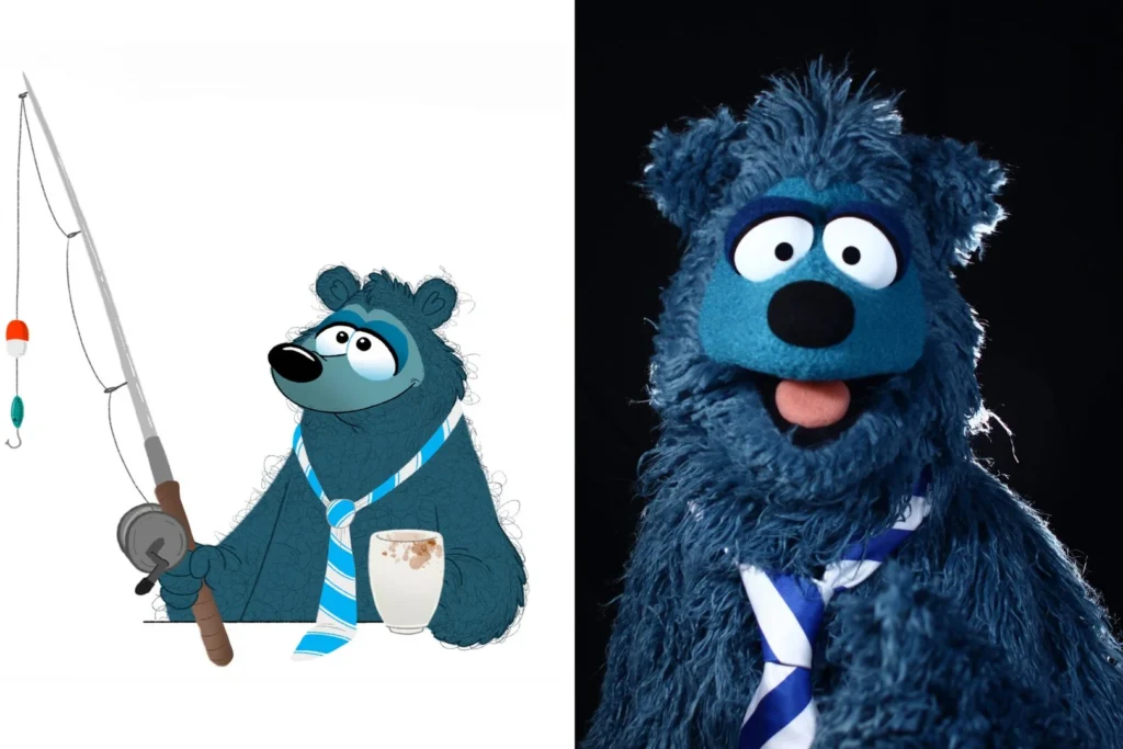 Banjo Bear Puppet