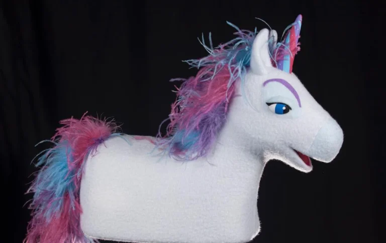 Unicorn Marshmallow Lucky Charms Puppet